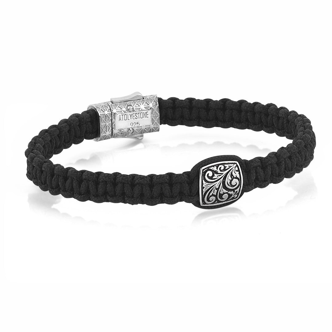 Classic Solitaire Macrame Bracelet - Macrame Bracelets - Atolyestone Türkiye