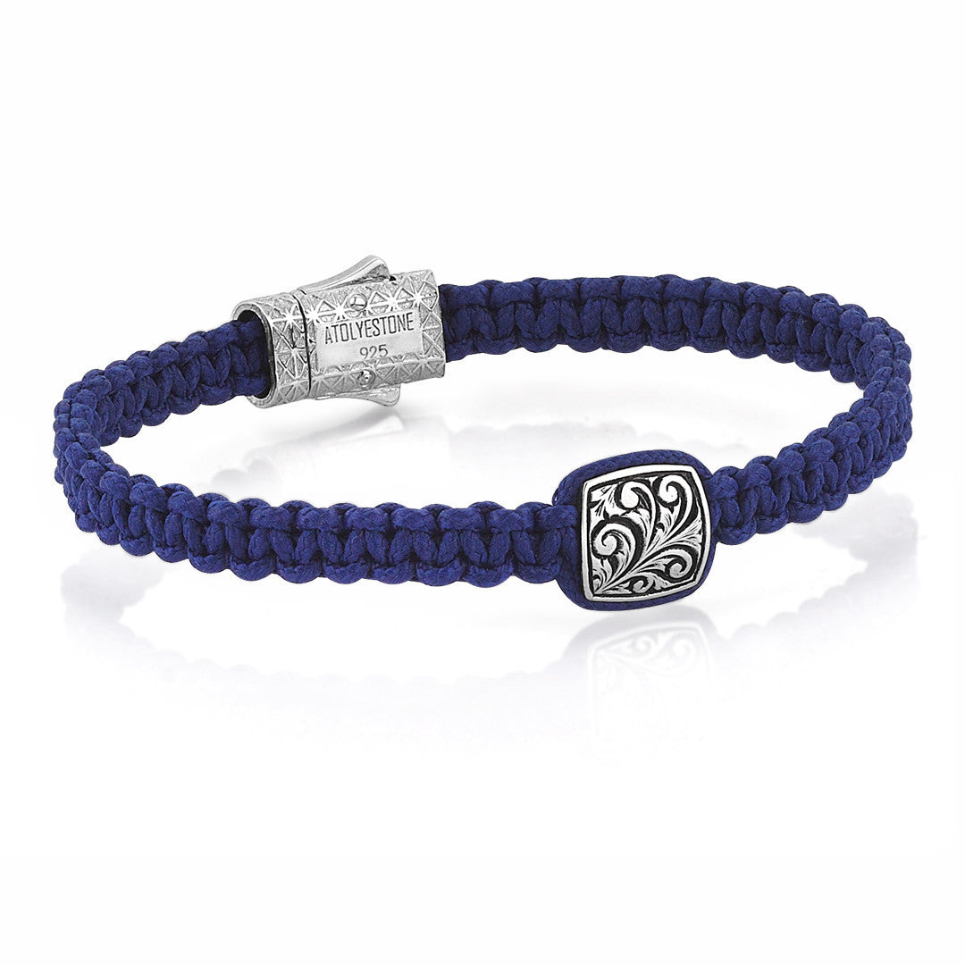 Classic Solitaire Macrame Bracelet - Macrame Bracelets - Atolyestone Türkiye