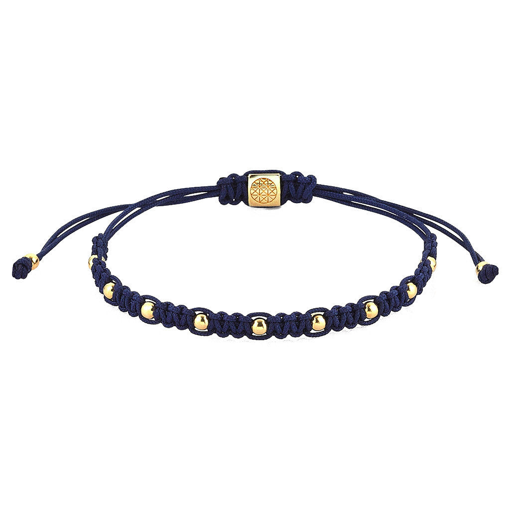 Gümüş Toplu Makrome BİLEKLİK - Macrame Bracelet - Atolyestone Türkiye