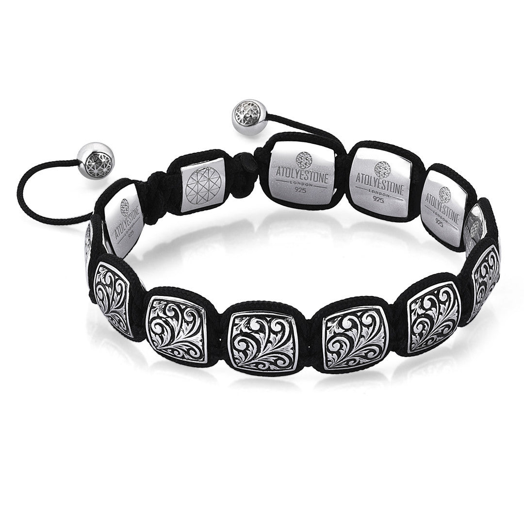 Klasik Makrome Bileklik - Beaded Macrame Bracelets - Atolyestone Türkiye