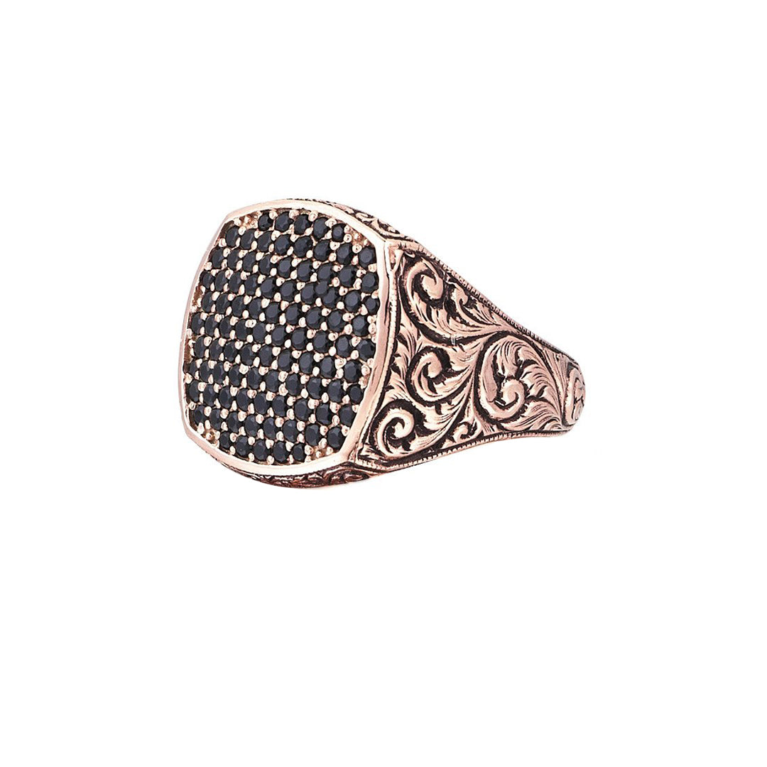 Klasik Taşlı Yüzük - Altın