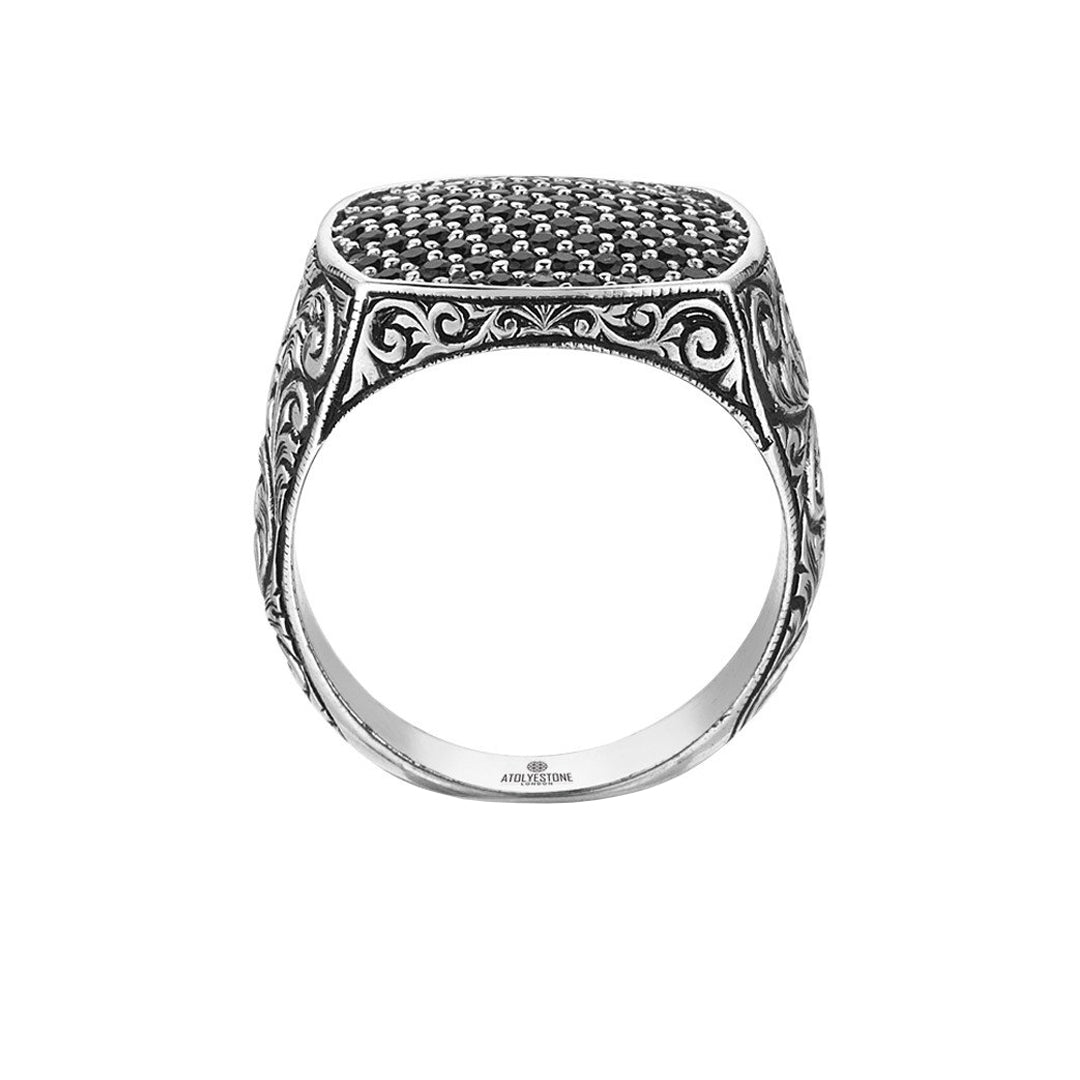 Klasik Taşlı Yüzük - Altın