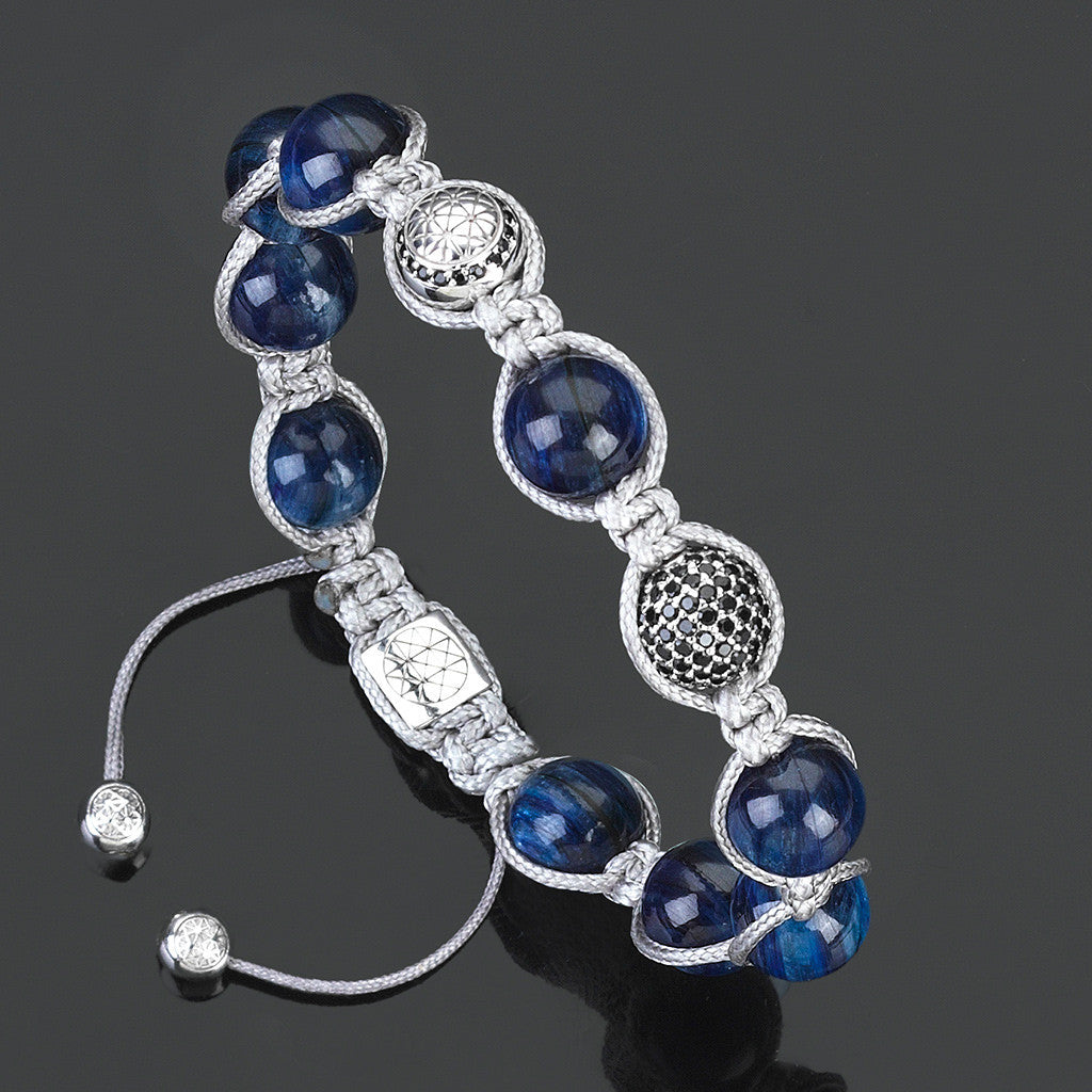 Kyanit Makrome Bileklik - Macrame Bracelet - Atolyestone Türkiye