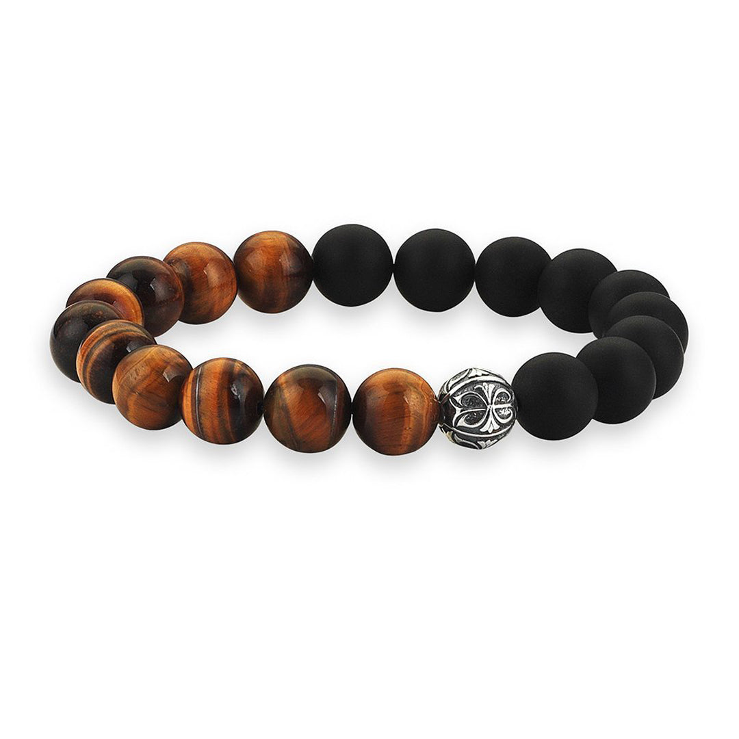 Apex Doğal Taş Bileklik - Kaplan Gözü