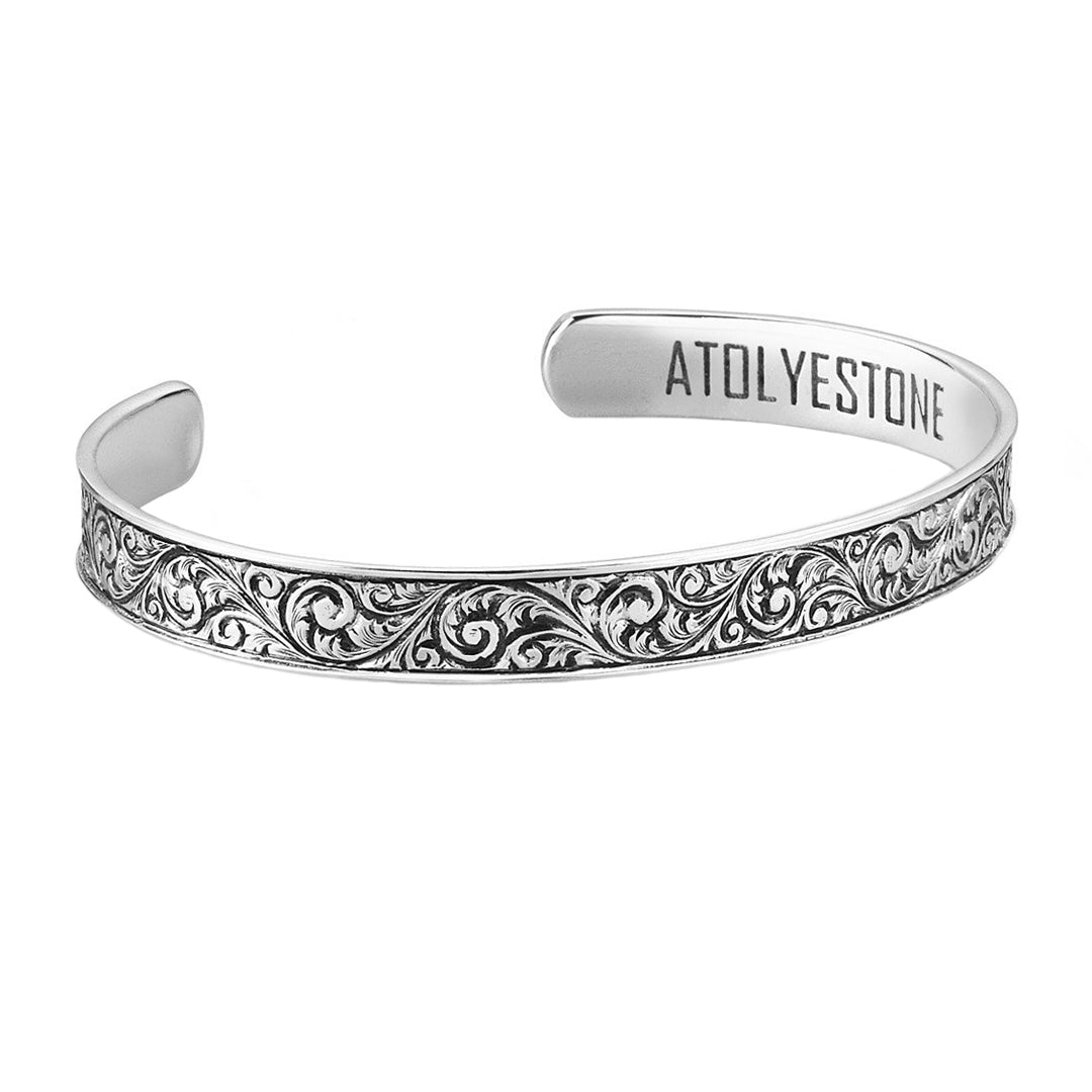 Klasik İşlemeli Cuff Bileklik