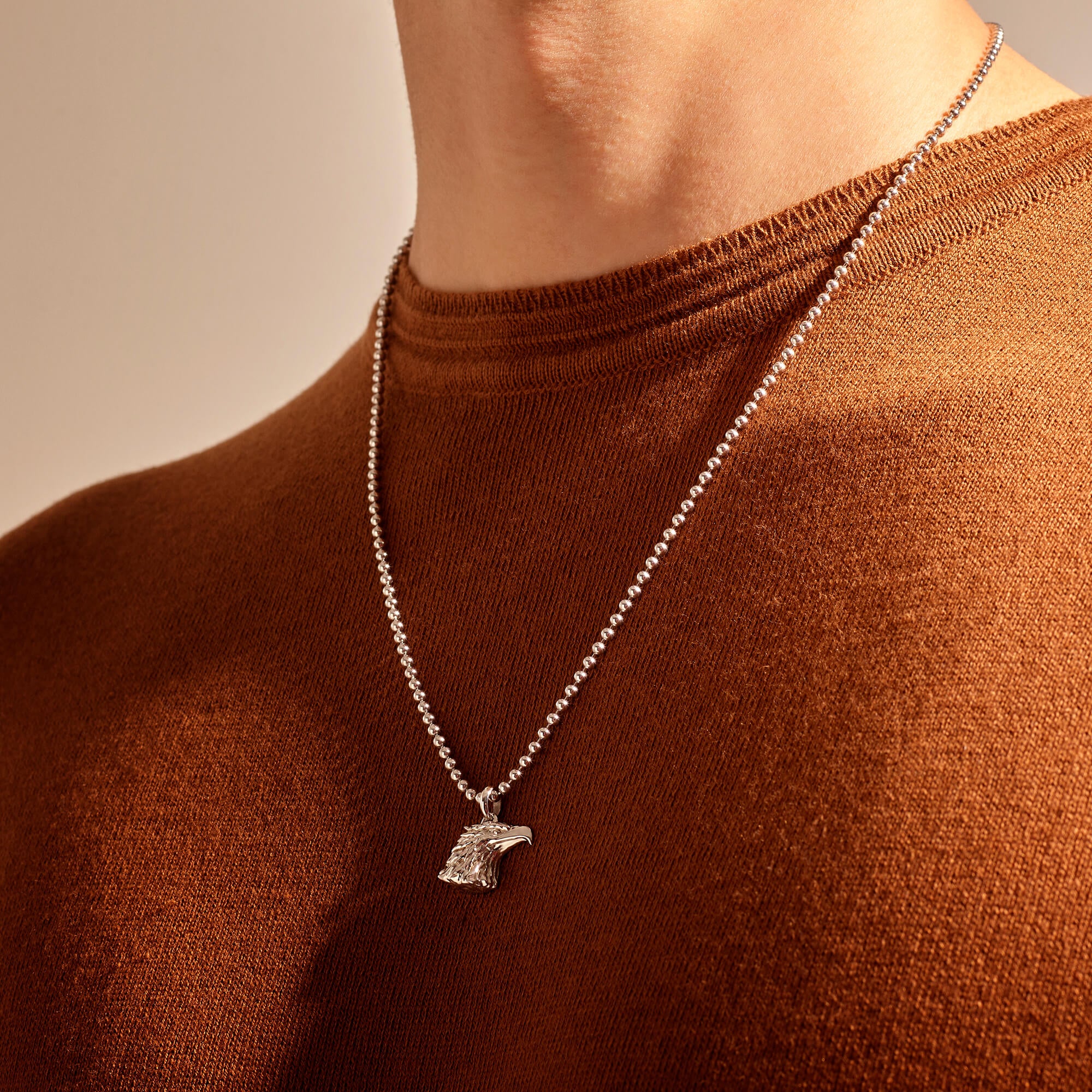 Kartal Kolye - Gümüş