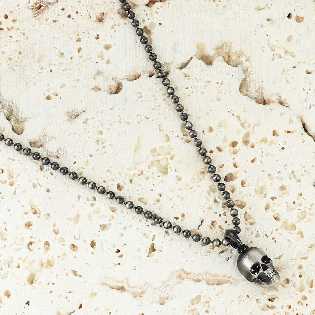 Kurukafa Kolye ( Sadece Kolye Ucu ) - Mens Necklace - Atolyestone Türkiye