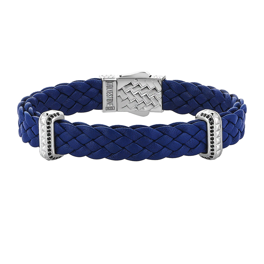 İkonik Element Deri Bileklik