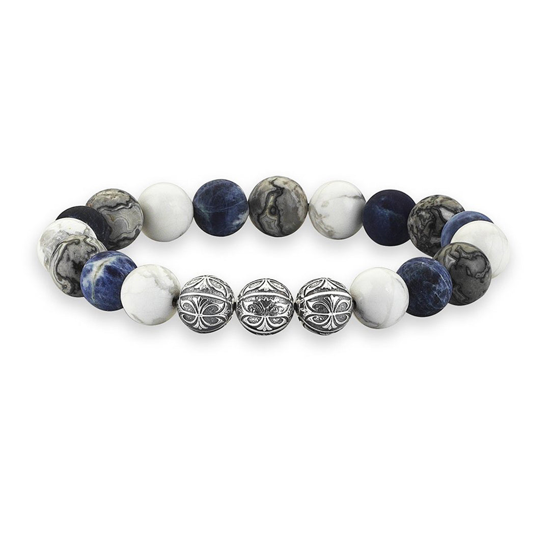 Premium Apex Doğal Taş Bileklik - Multi Stone
