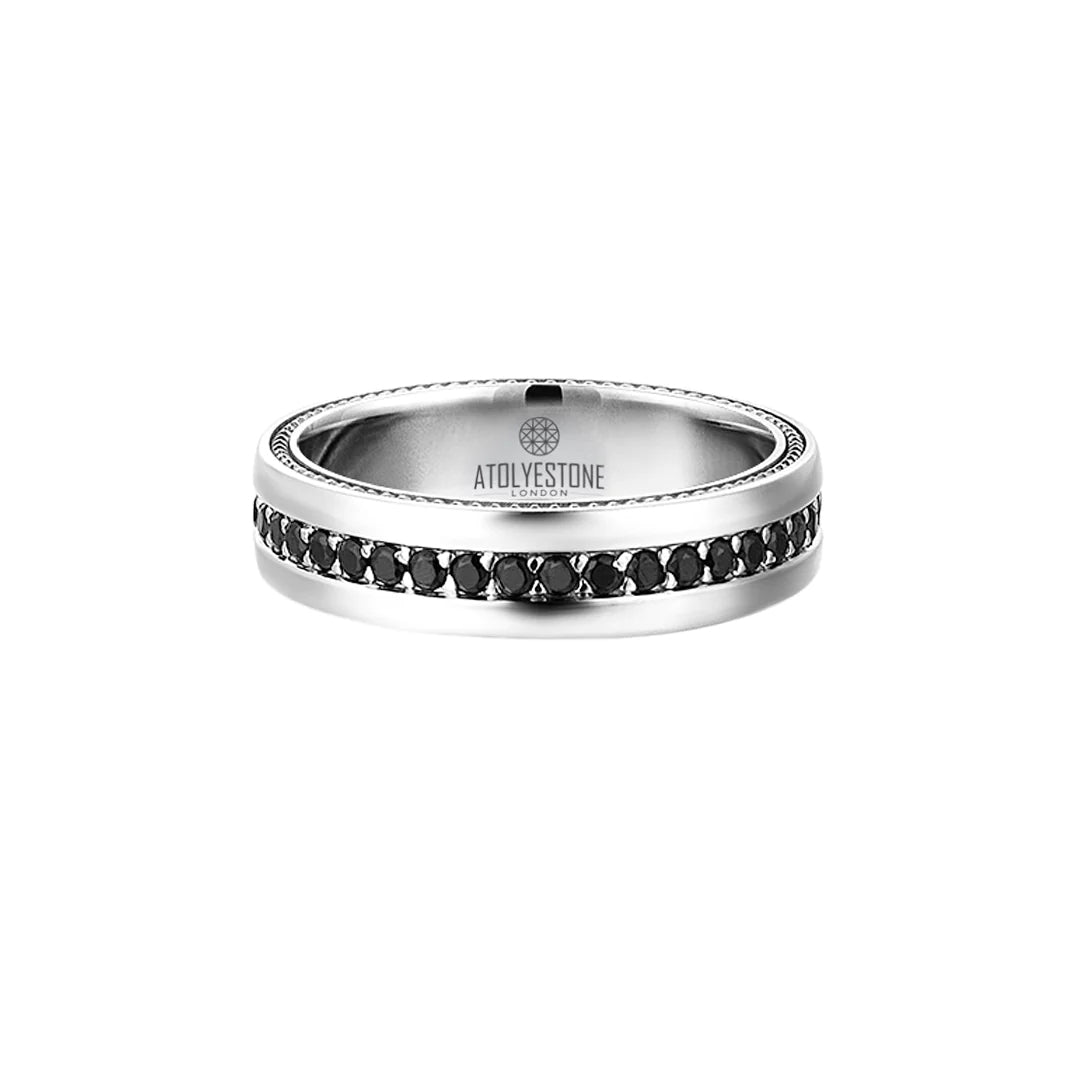 5.5 mm Taşlı Alyans Yüzük - Altın
