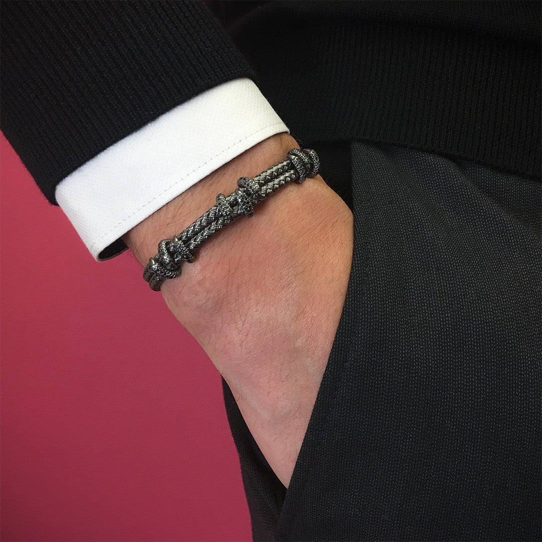Pençe Bilezik - Braided Bangle - Atolyestone Türkiye