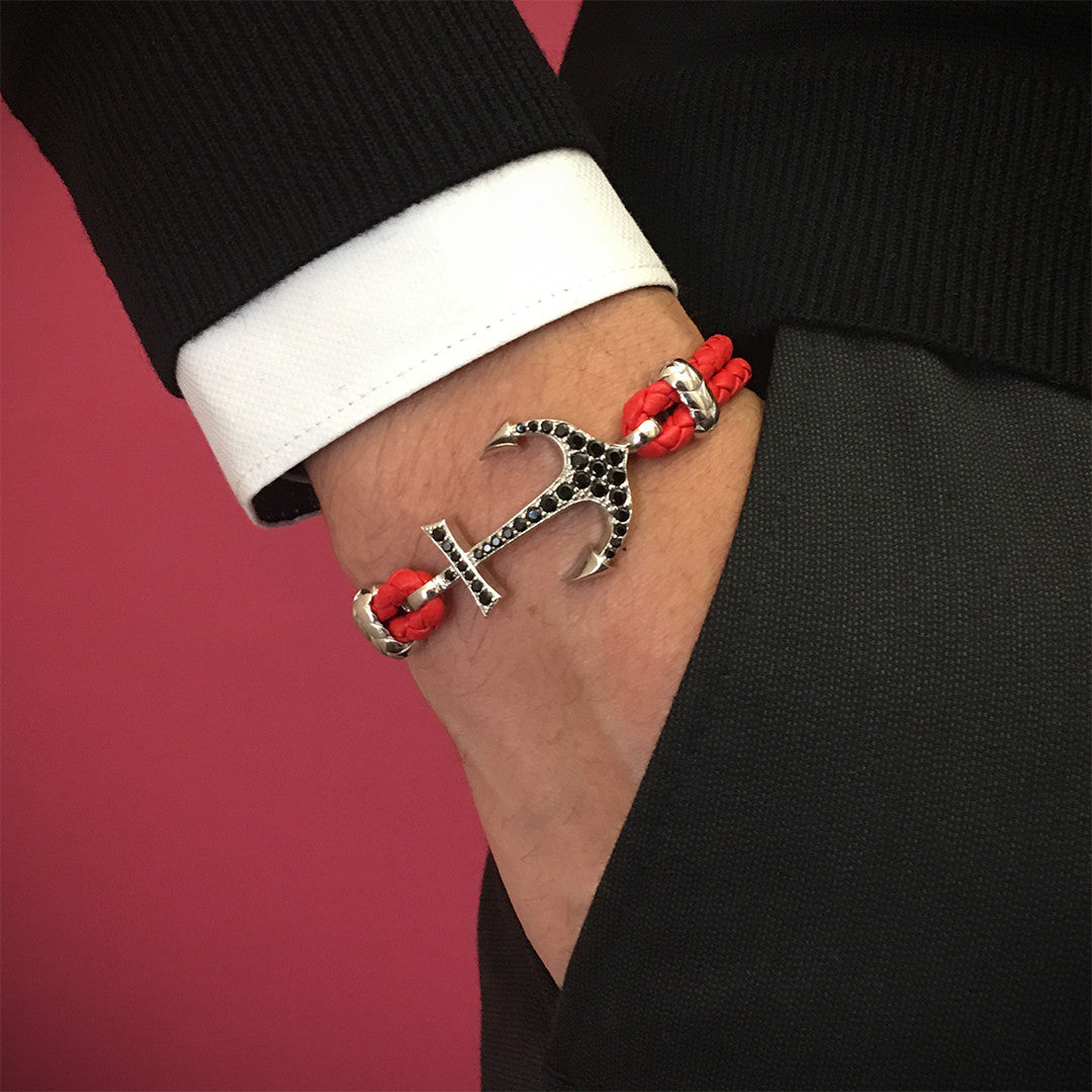 Çapa Derİ Bİleklİk - Leather Bracelets - Atolyestone Türkiye