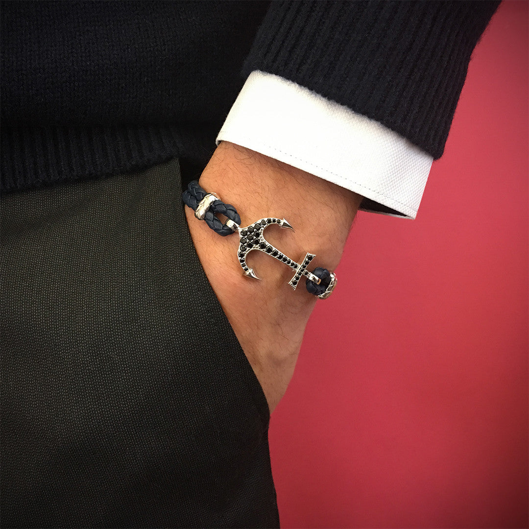 Çapa Derİ Bİleklİk - Leather Bracelets - Atolyestone Türkiye