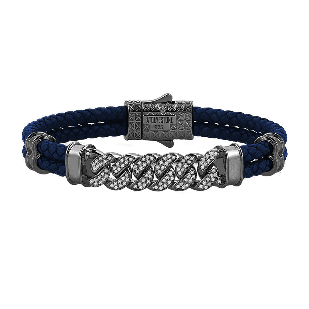 Zincir Deri Bileklik