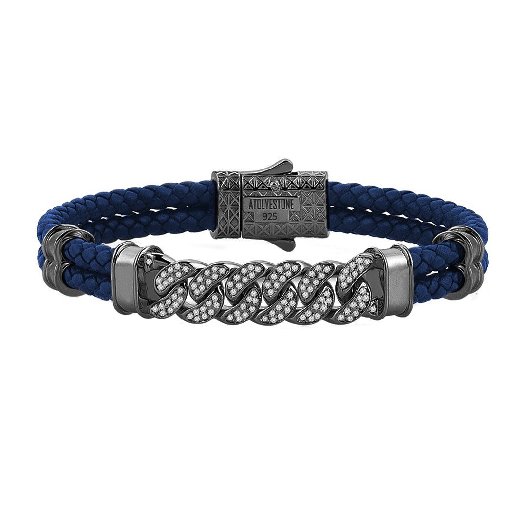 Zincir Deri Bileklik