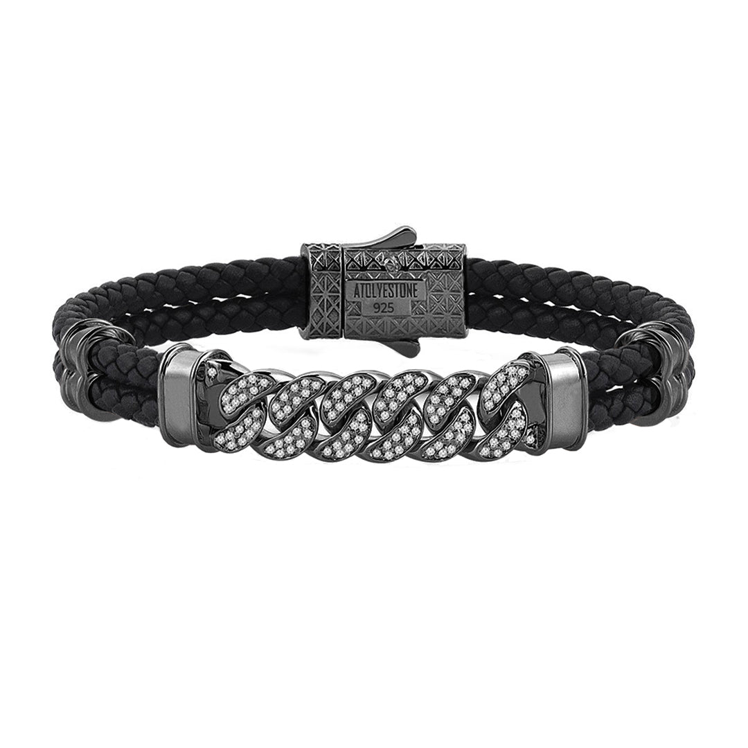 Zincir Deri Bileklik