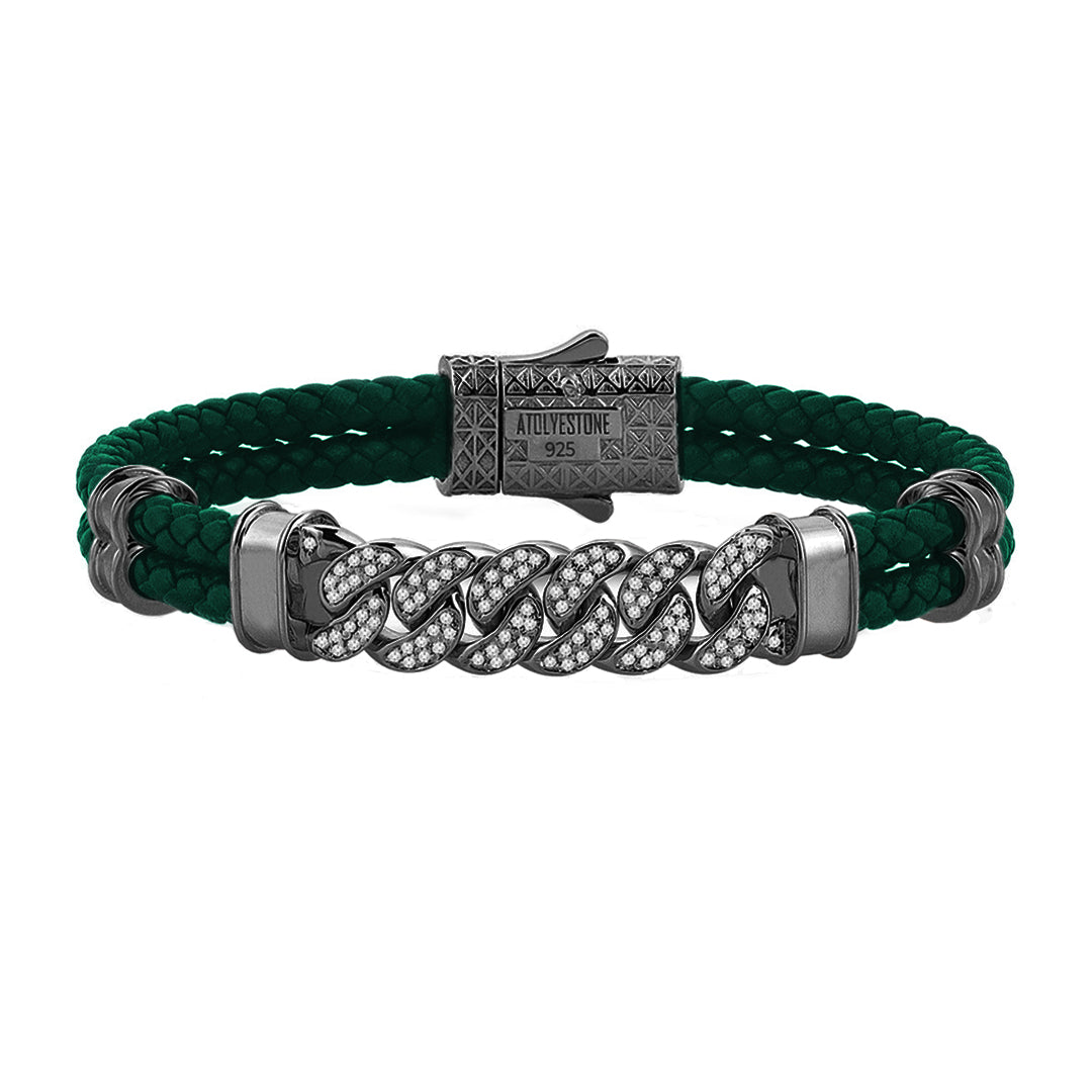 Zincir Deri Bileklik