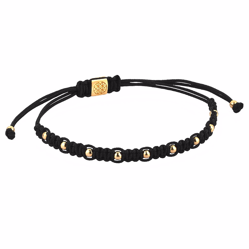 Gümüş Toplu Makrome BİLEKLİK - Macrame Bracelet - Atolyestone Türkiye