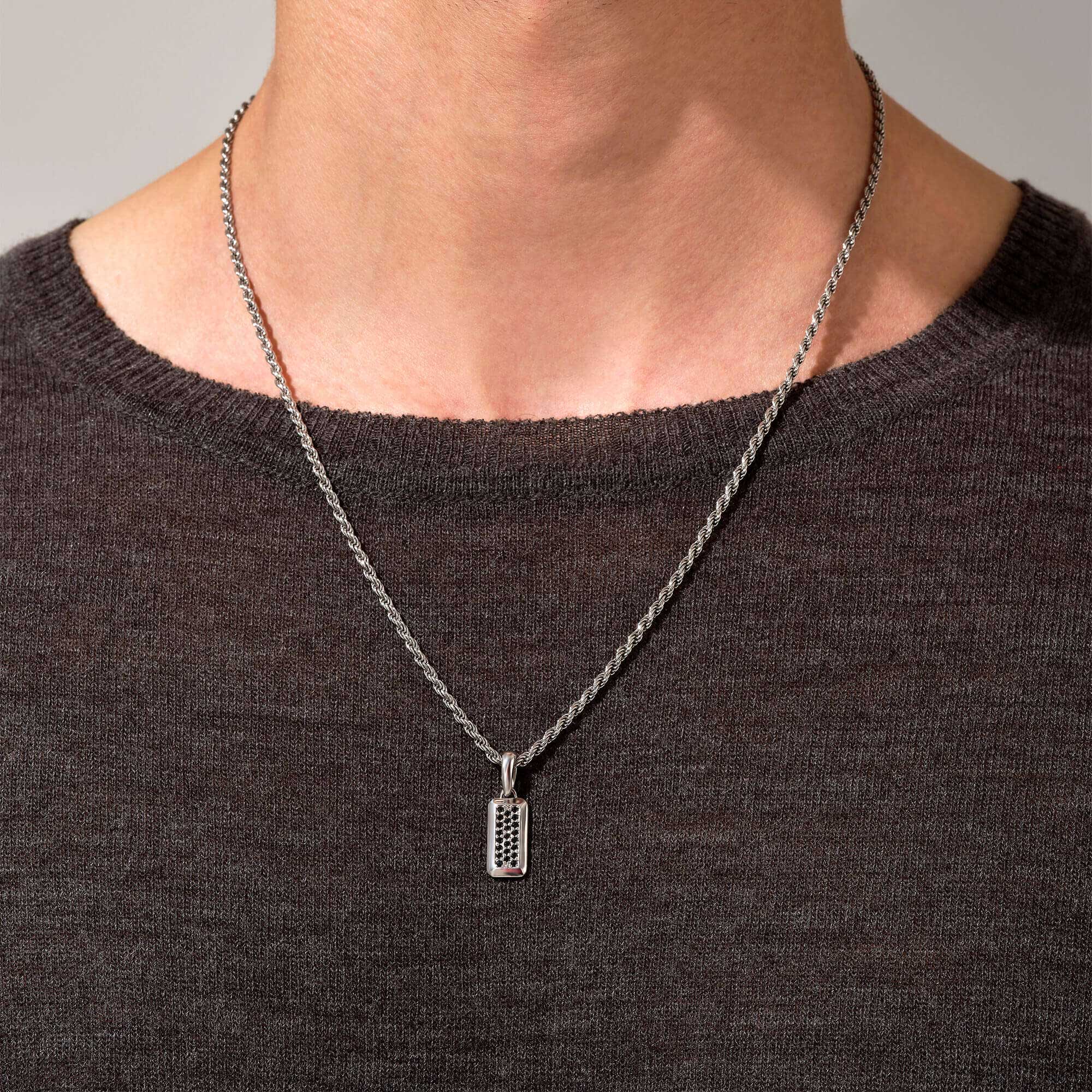 Minimal Tag Kolye Ucu Altın