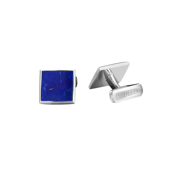 Lapis Lazuli Gümüş Kol Düğmesi